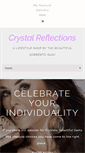 Mobile Screenshot of crystalreflections.com.au